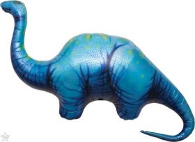 51 inch Northstar Apatosaurus Dinosaur Shape Foil Balloon - Pkg