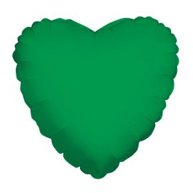 18 inch Emerald Green Heart Foil Balloons
