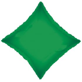 18 inch Emerald Green Diamond Foil Balloons