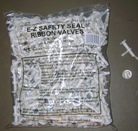 E-Z Safety Seal 14 to 17 inch Balloon Valve - 250 count