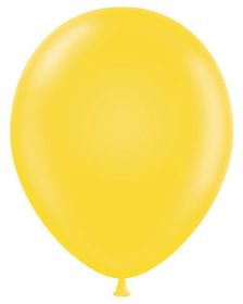 17 inch Tuf-Tex Goldenrod Latex Balloons - 50 count