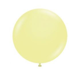 36 inch Tuf-Tex Lemonade Latex Balloon