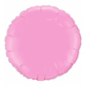 18 inch Light Pink Circle Foil Balloons