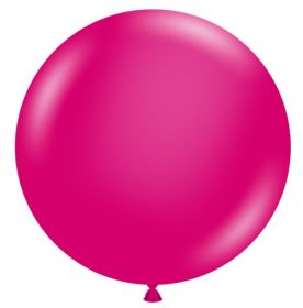 36 inch Tuf-Tex Crystal Magenta Latex Balloon
