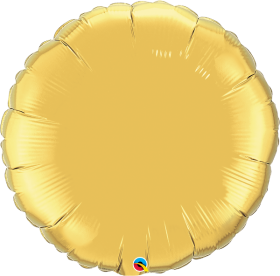 Qualatex 36 inch Gold Circle Foil Balloons