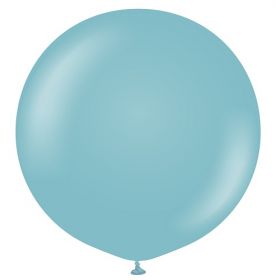 36 inch Kalisan Blue Glass Latex Balloons