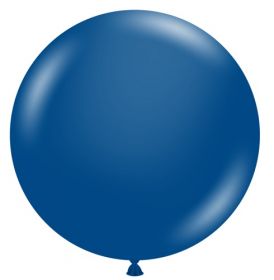 36 inch Tuf-Tex Crystal Sapphire Blue Latex Balloon