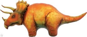 50 inch Northstar Triceratops Dinosaur Shape Foil Balloon - Pkg