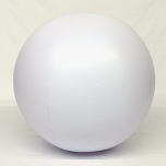 4 foot White Vinyl Display Ball