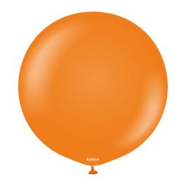 36 inch Kalisan Orange Latex Balloons - 2CT