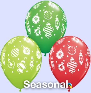 Christmas, Winter Holiday Party Balloons & Decorations