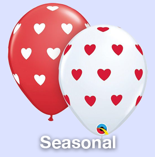 Valentine's Day Balloons and Decorations